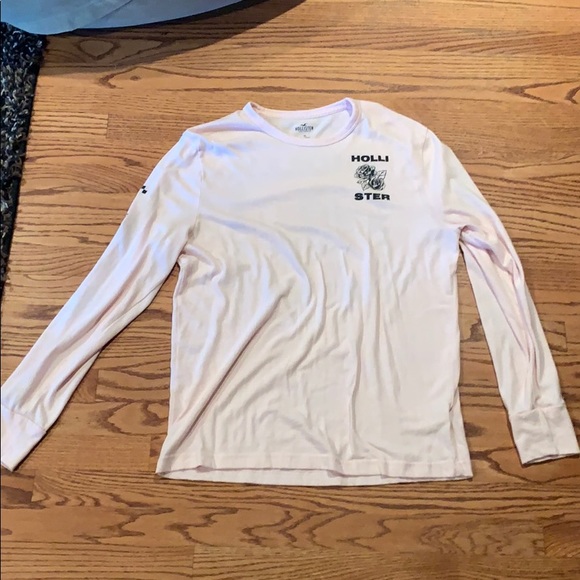 Hollister Other - Light pink hollister long sleeve graphic tee shirt